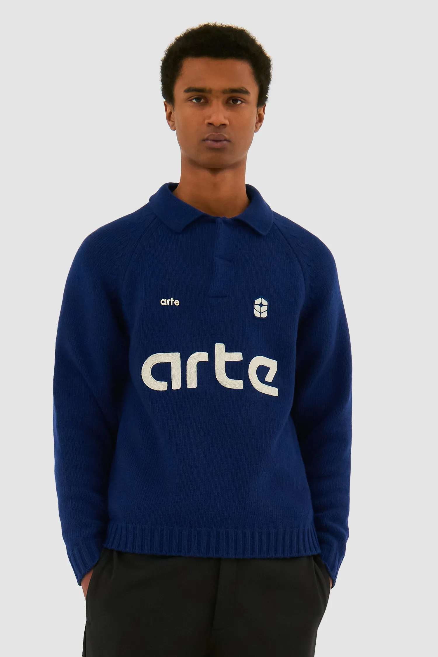 Football Knit - Navy