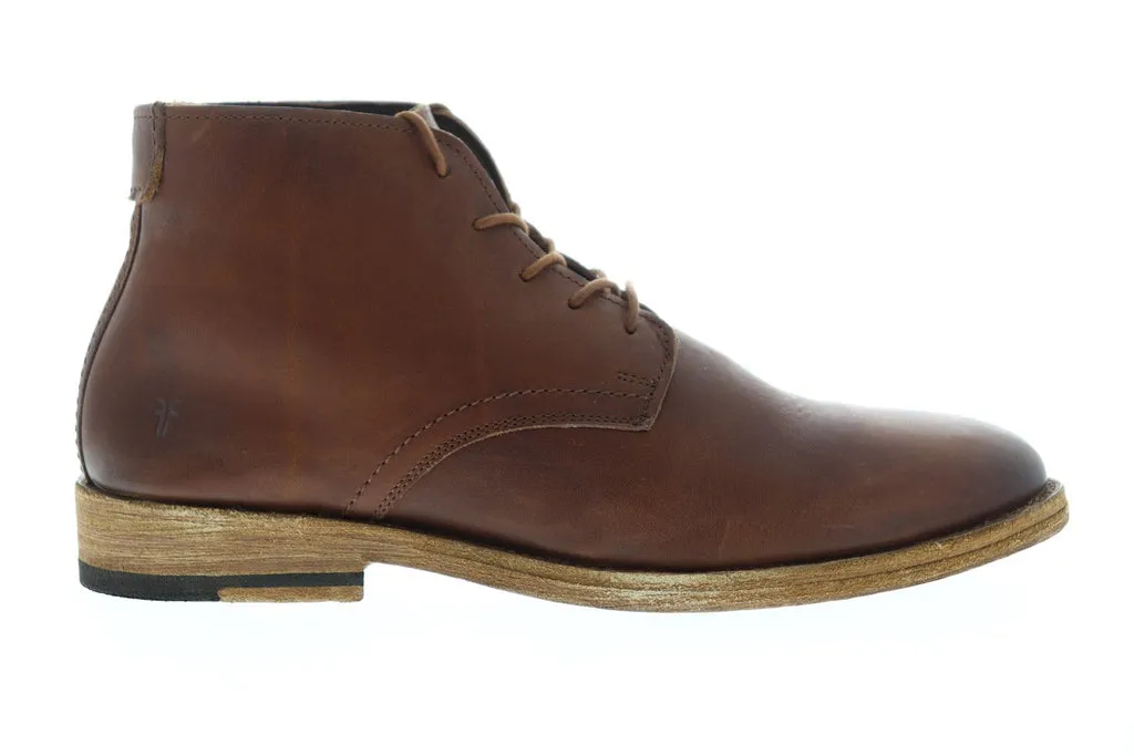 Frye Holden Chukka Brown Leather Men's Lace Up Boots