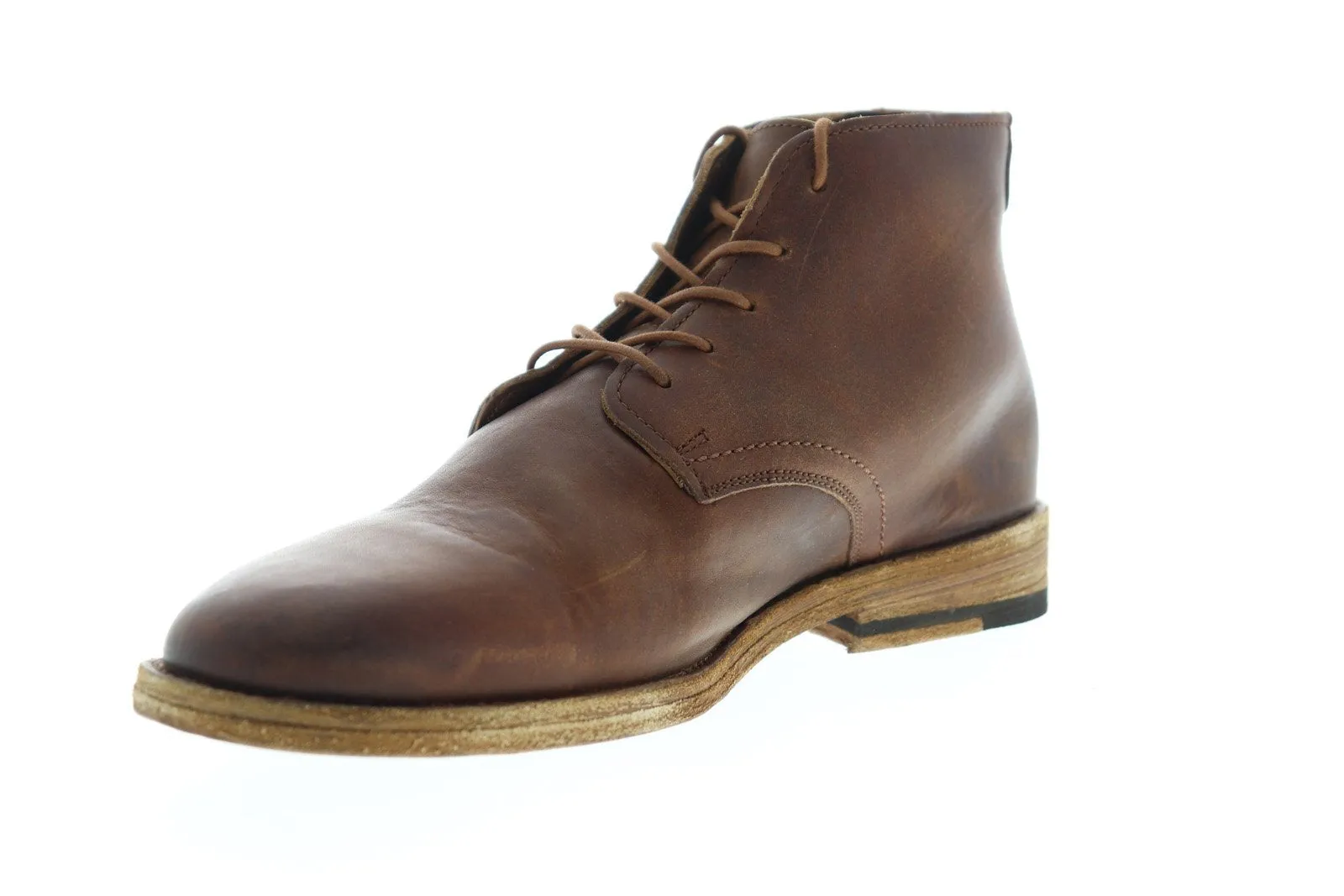 Frye Holden Chukka Brown Leather Men's Lace Up Boots