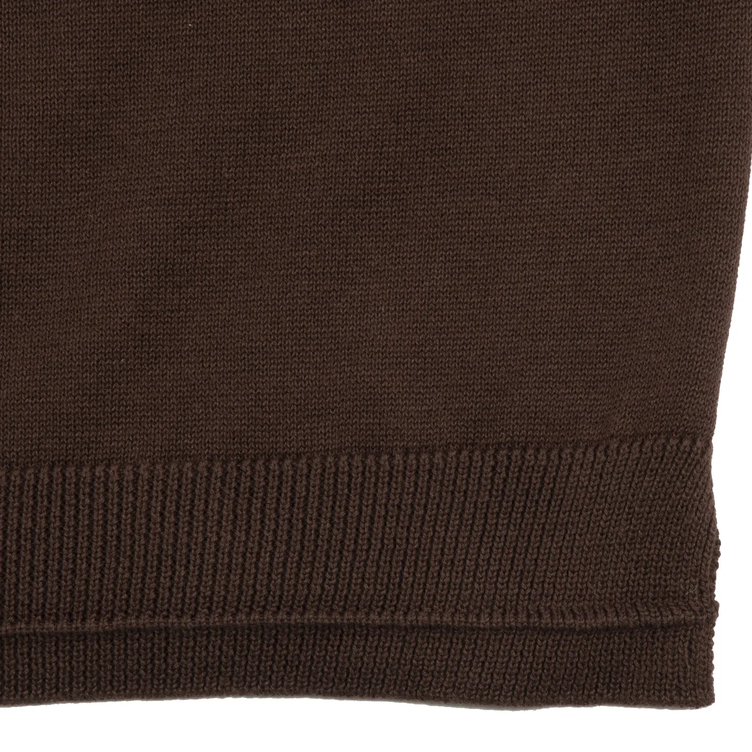 Fujito Brown Knit T-Shirt.