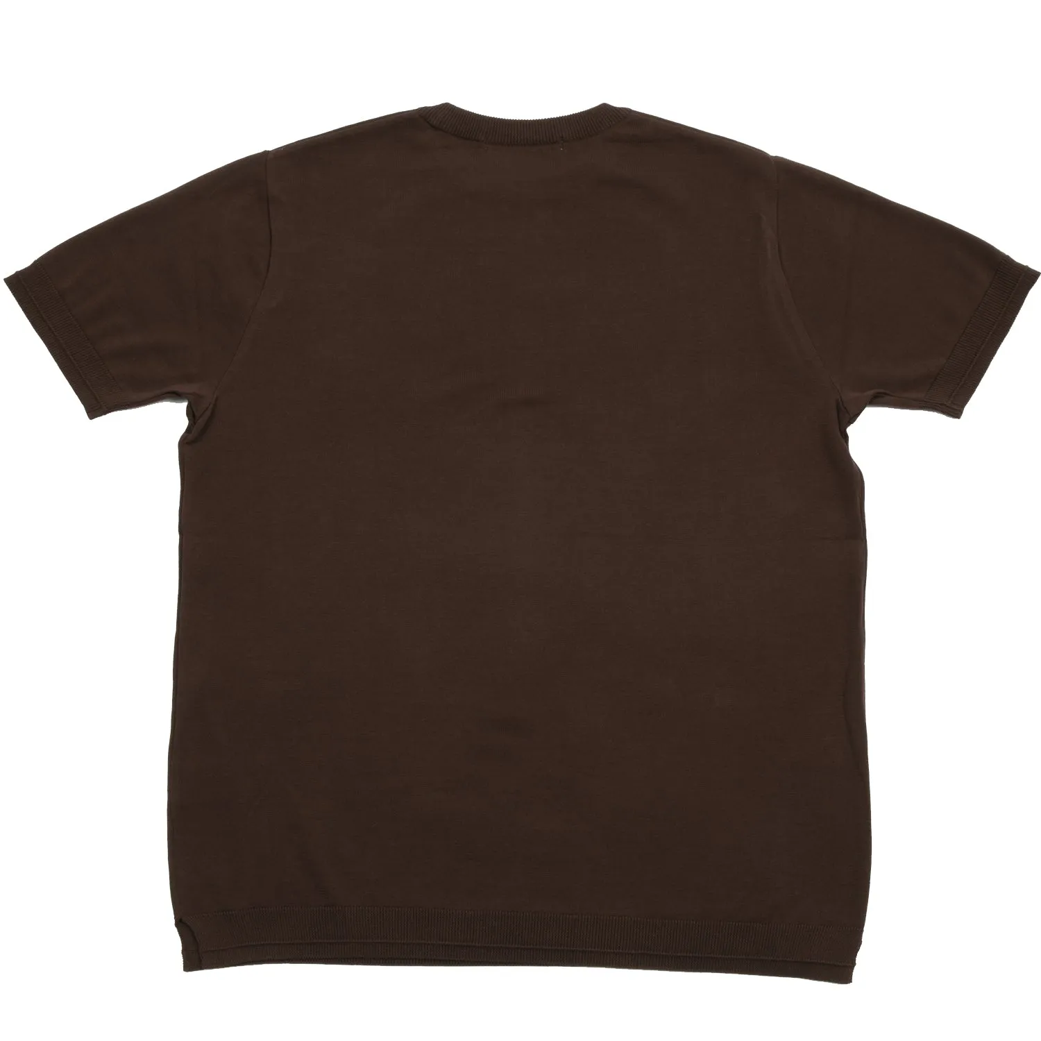 Fujito Brown Knit T-Shirt.