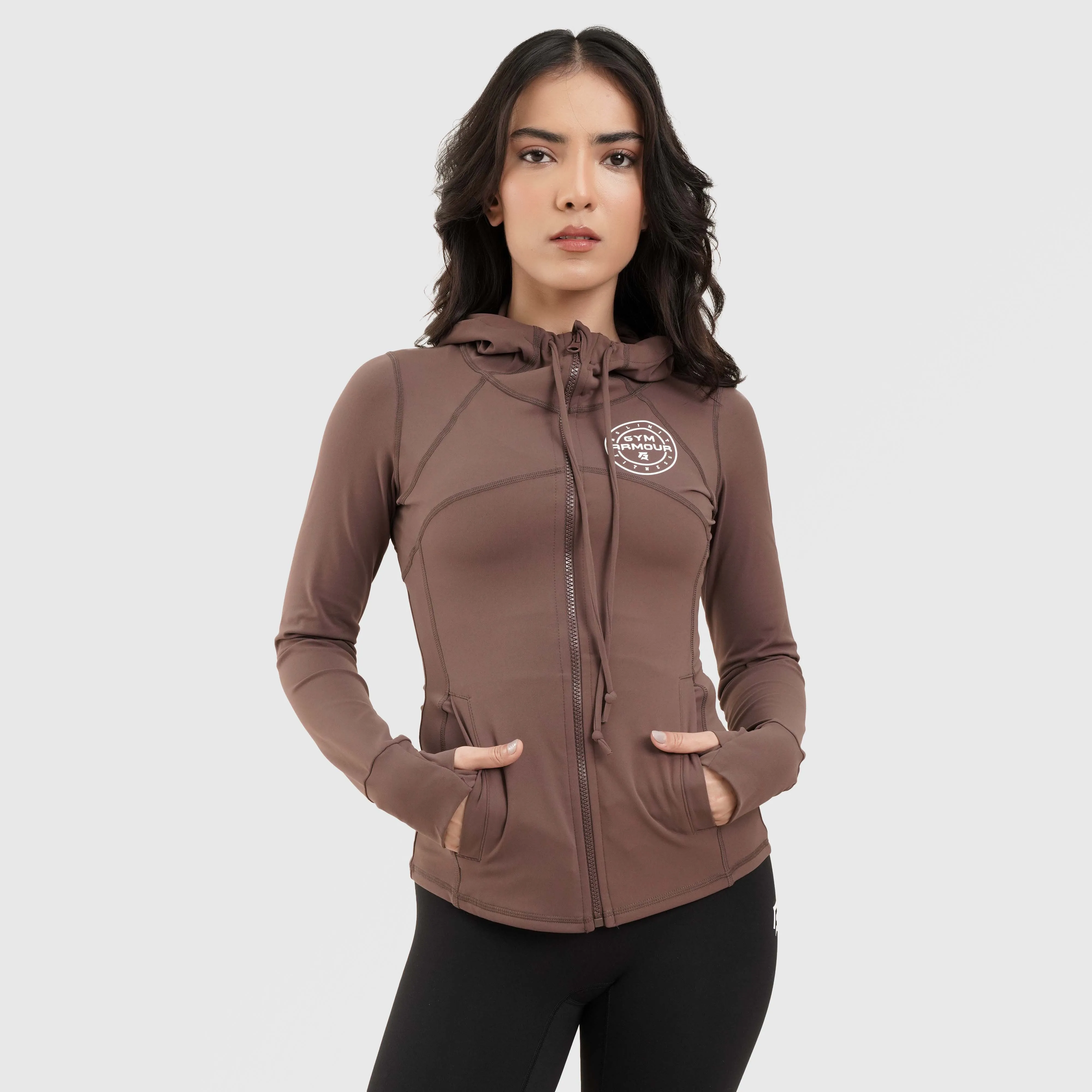 GA Ultra Zipper in Brown