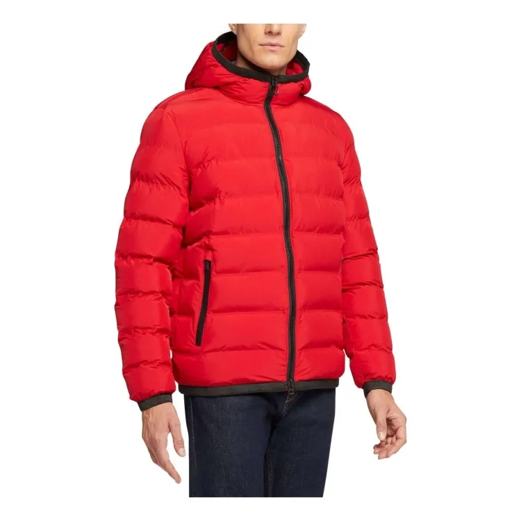 Geox Red Short Men's Jacket with Hood M2629C Spherica