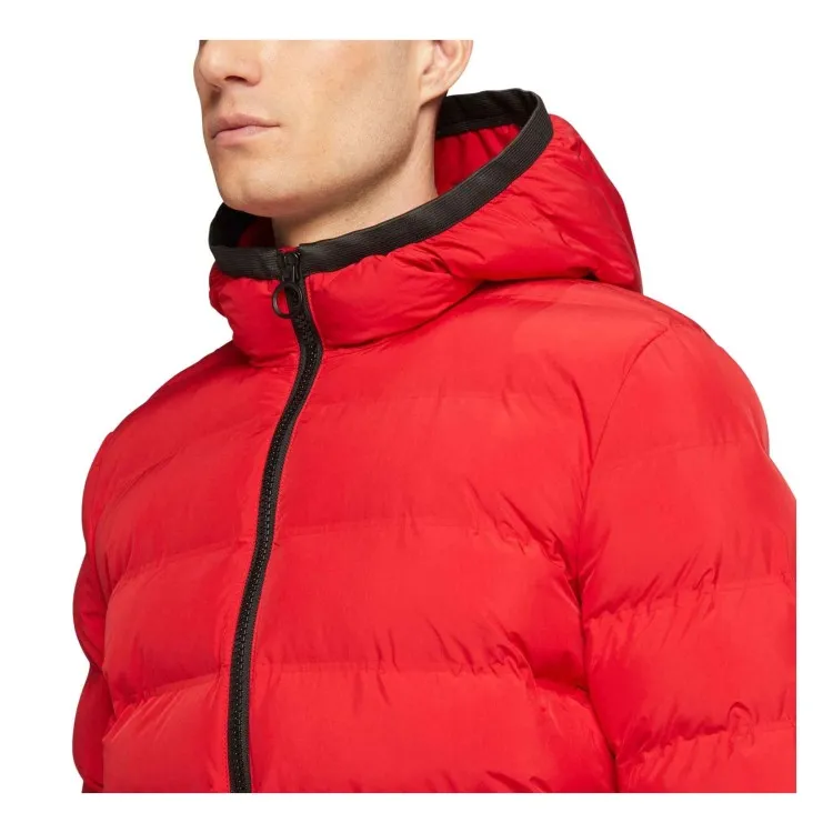 Geox Red Short Men's Jacket with Hood M2629C Spherica