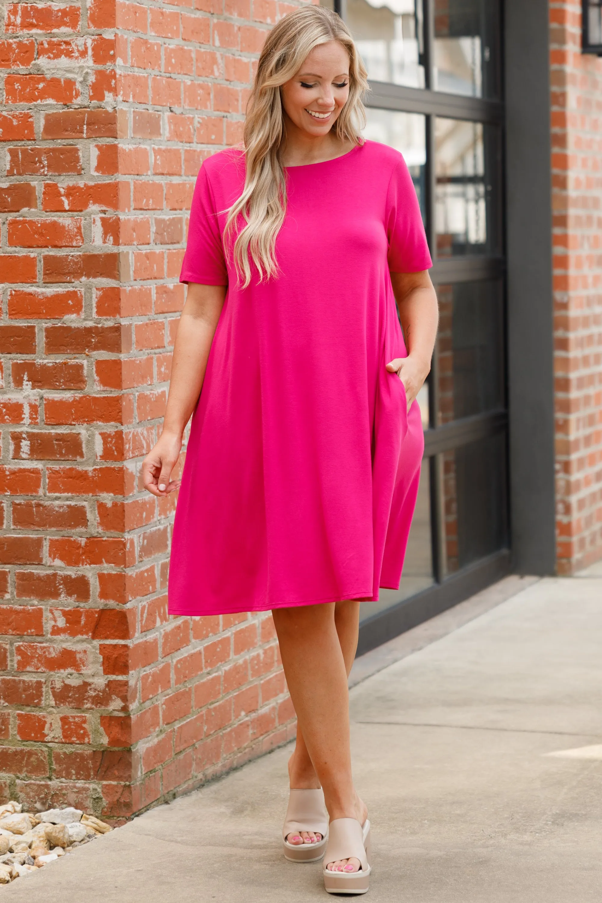 Magenta Dress for Finding Inspiration