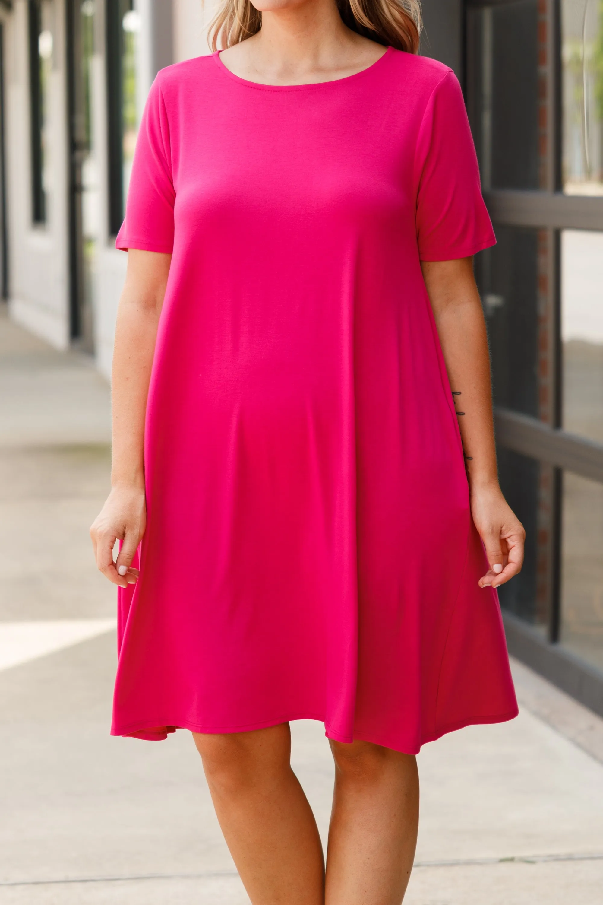 Magenta Dress for Finding Inspiration