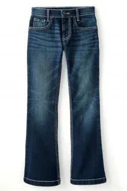 Girls Violet Rinse Jeans