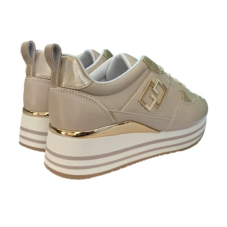 Gold & Gold GB833 Beige Women's Sneakers