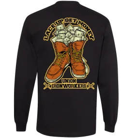 Golden boots long sleeve