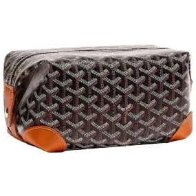 Goyard Boeing 25 Toiletry Bag 'Black / Tan'