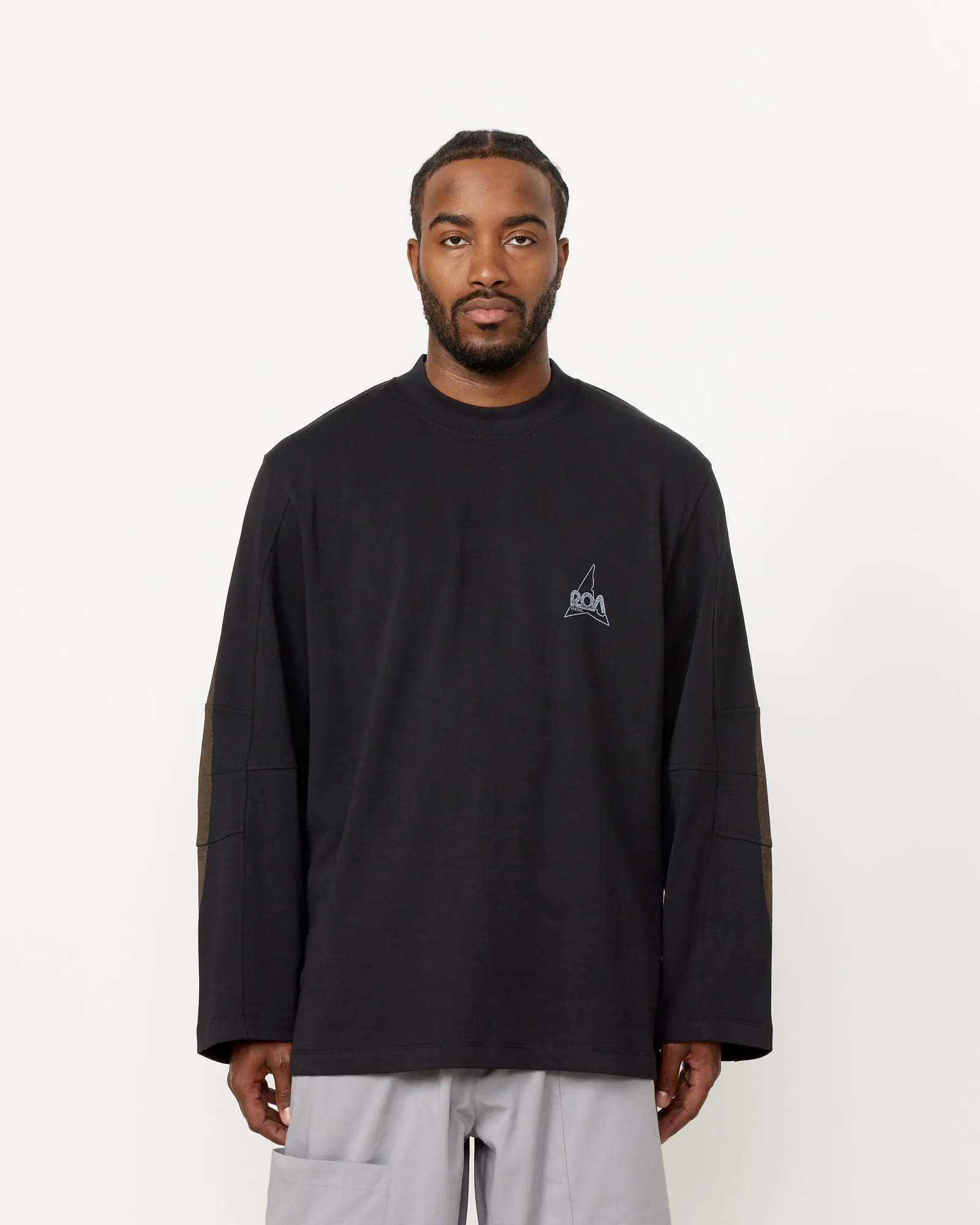 Black Graphic Sweatshirt