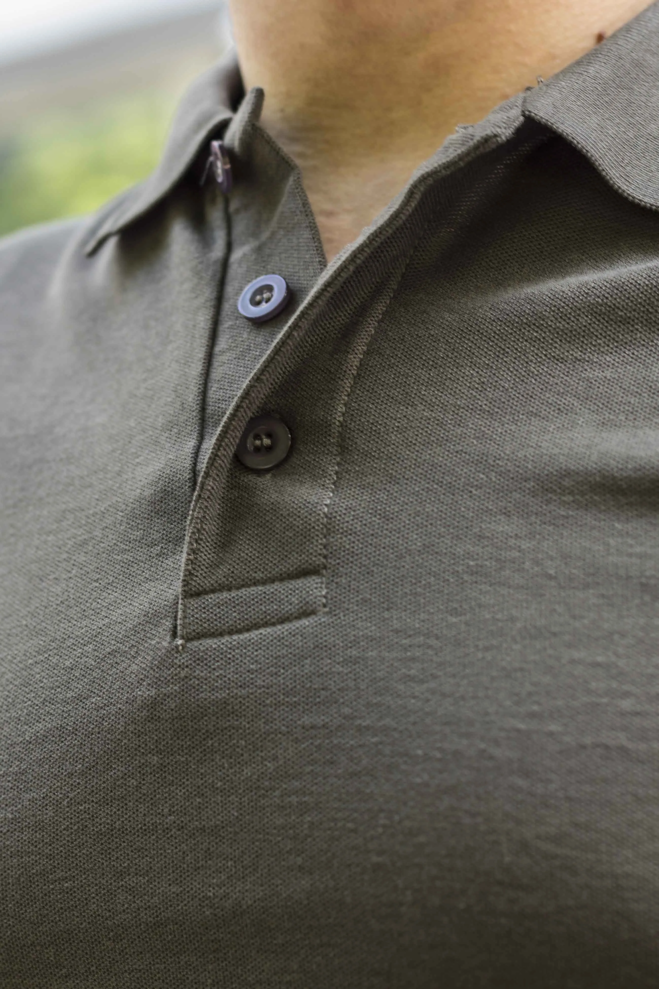 Gray Slate Polo Shirt.