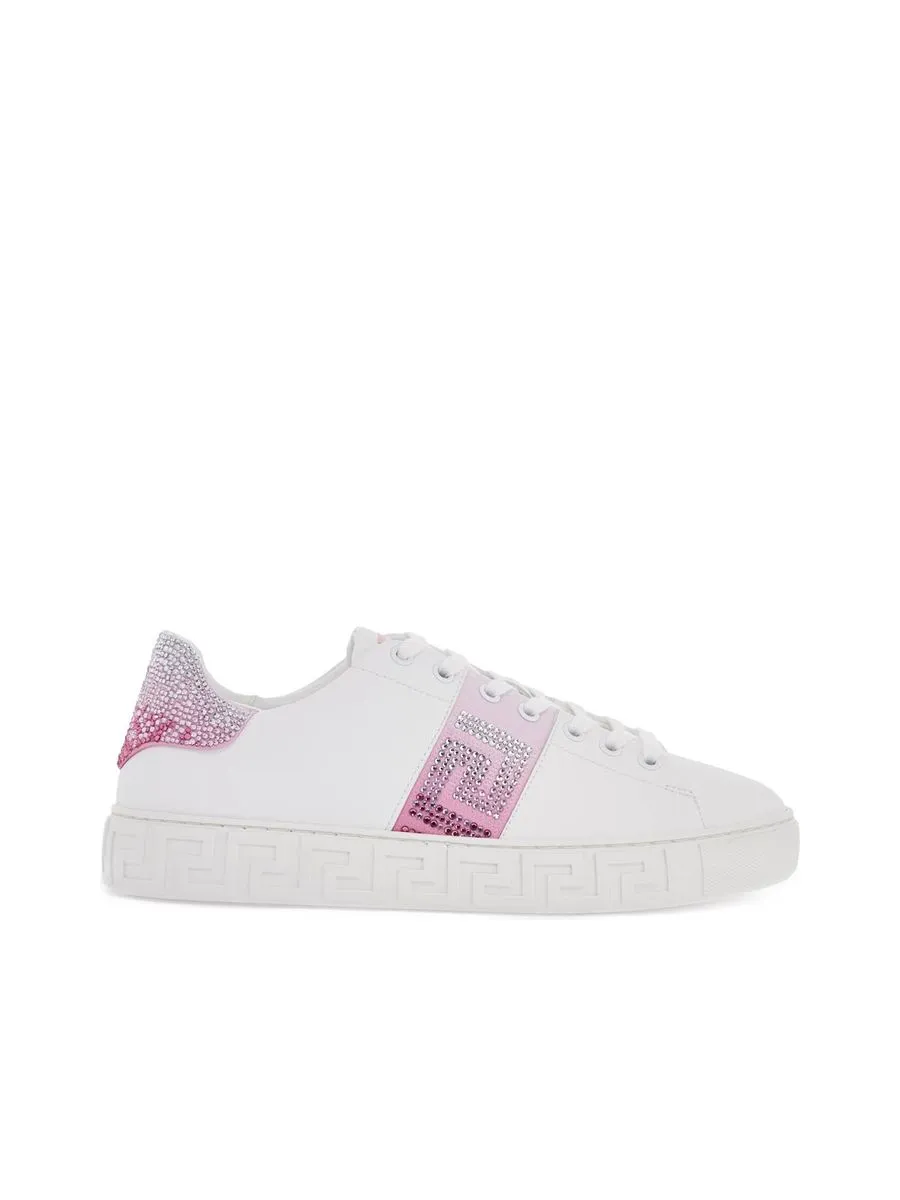 Greca Crystal Sneakers