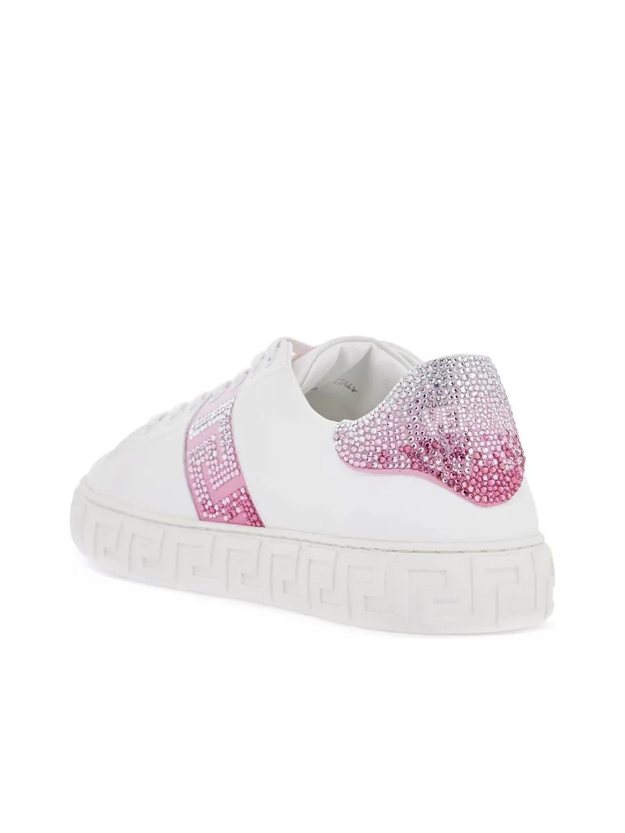 Greca Crystal Sneakers