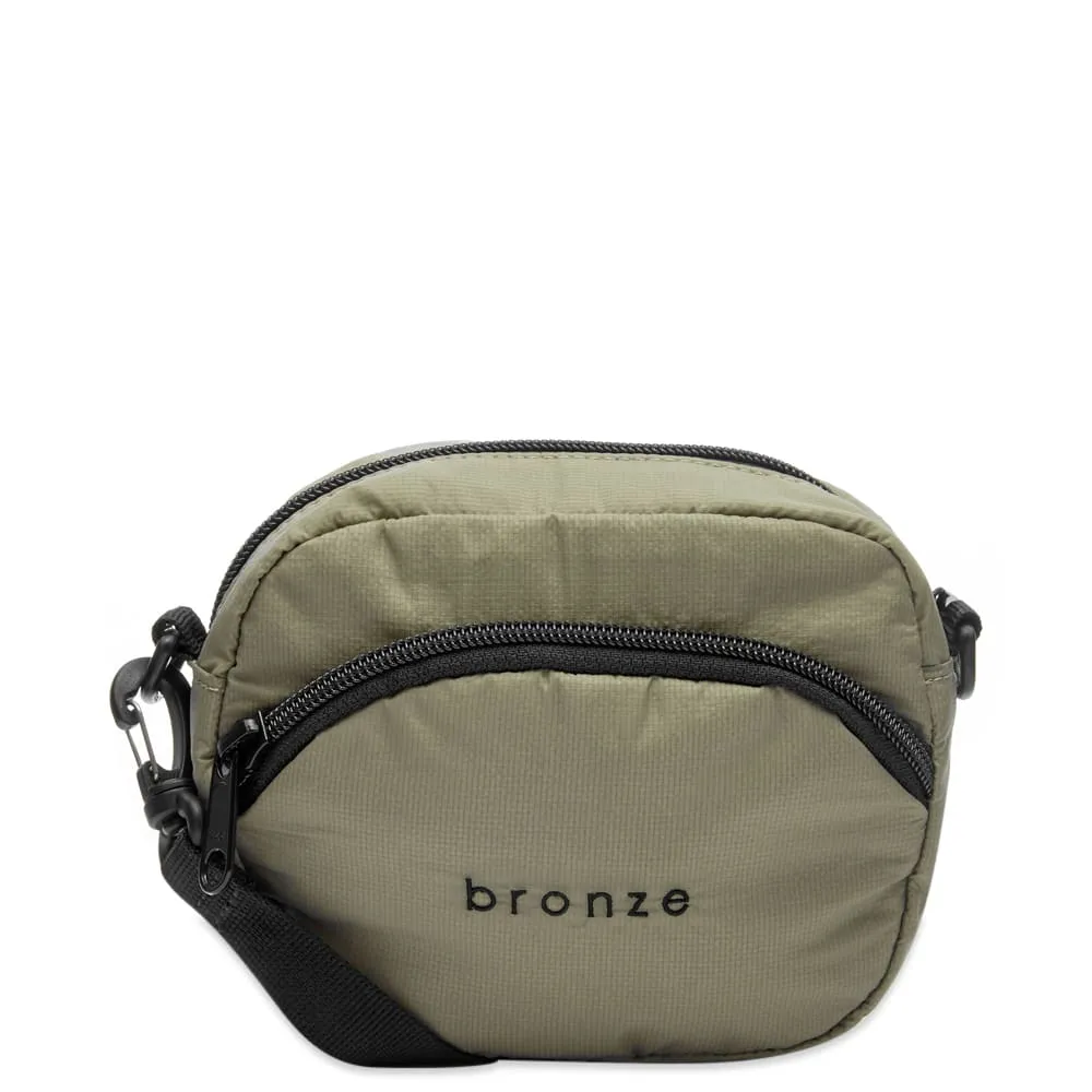 Grey Bronze Ripstop Shoulder Bag by Bronze 56k