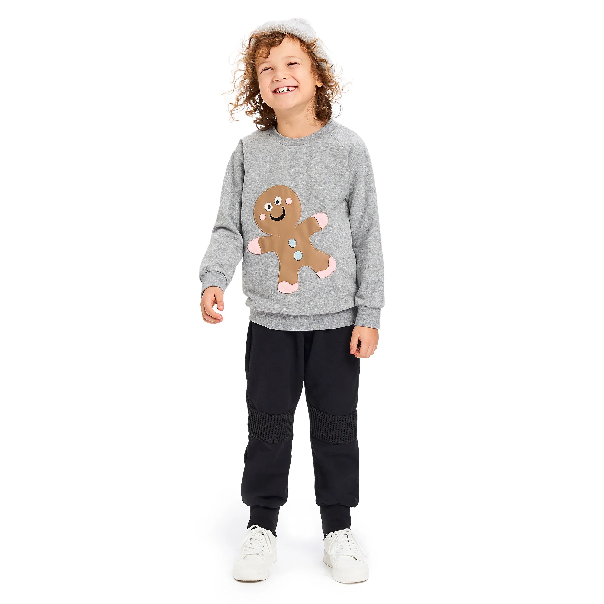 Grey Gingerbread Sweatshirt