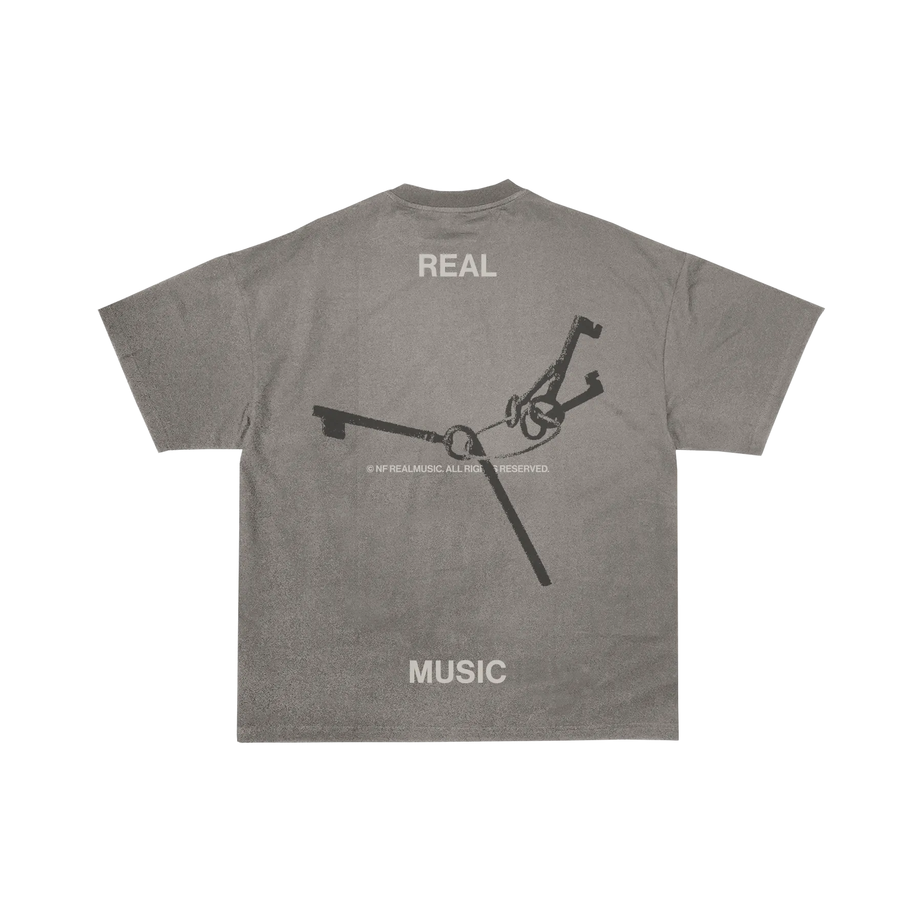 Grey PERCEPTION Keys T-Shirt