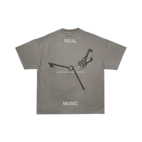 Grey PERCEPTION Keys T-Shirt