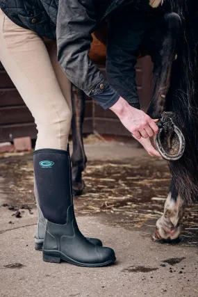 Grubs Women's Waterproof Riding Boots - Black/Blue