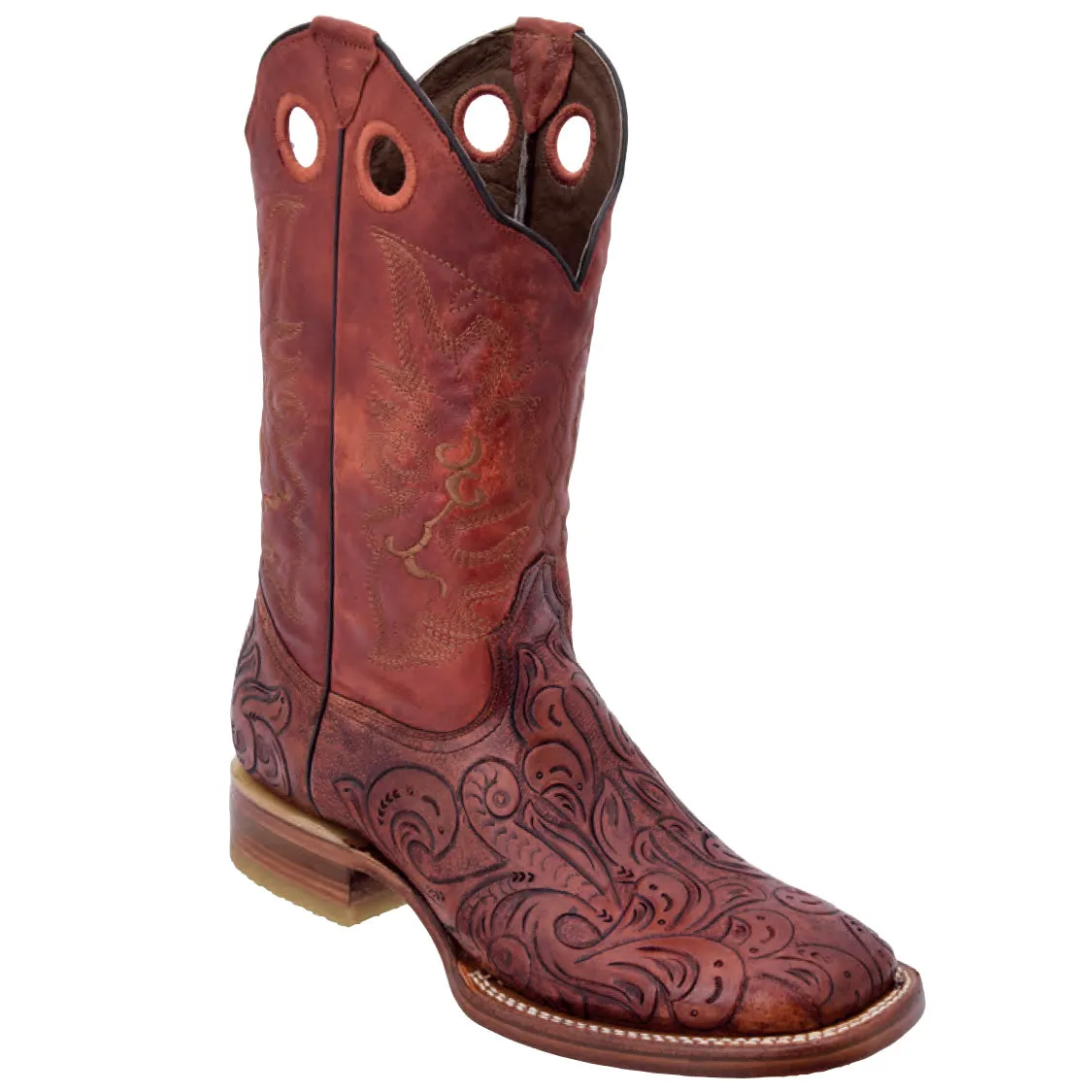 Hand-Tooled Boots