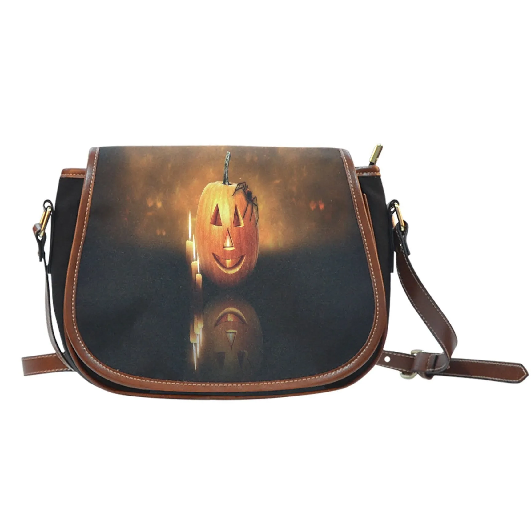 Happy Halloween Saddle Bag