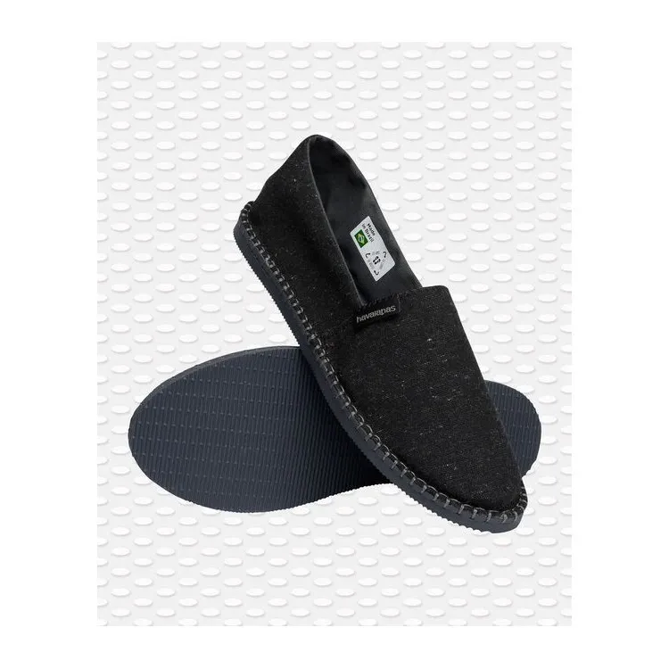 Havaianas Unisex Black Eco Espadrilles 4145542