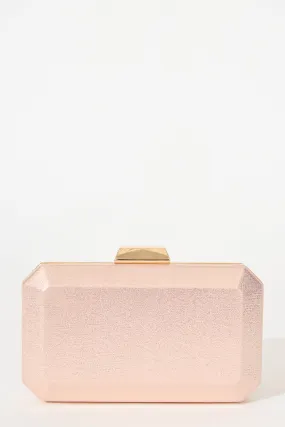 Havita Clutch Bag in Rose Gold