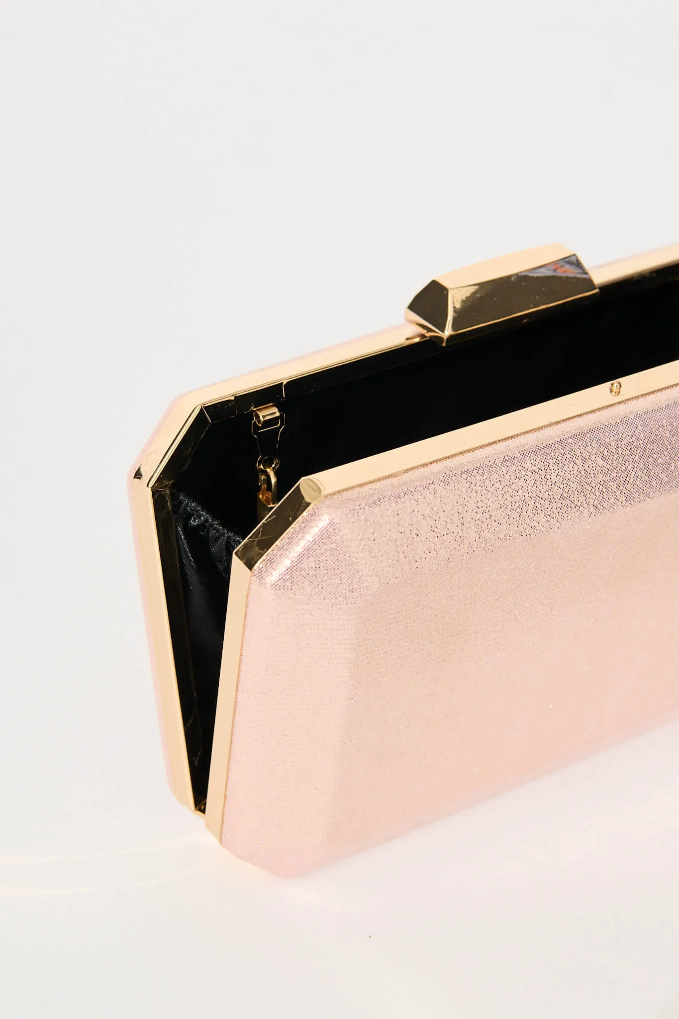 Havita Clutch Bag in Rose Gold