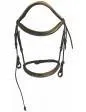 Henri De Rivel Pro Mono Crown Bridle With Patent Leather Piping