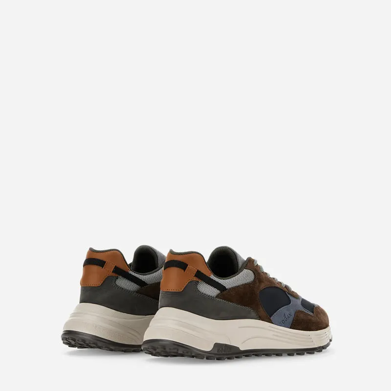 Hogan Hyperlight Sneakers Brown Blue Grey