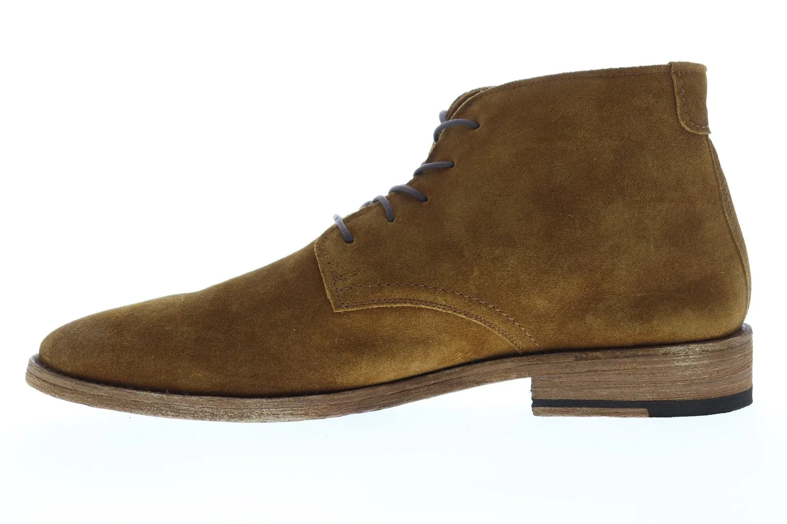 Holden Chukka Boots - Men's Brown Suede Mid Top Lace Up Chukkas