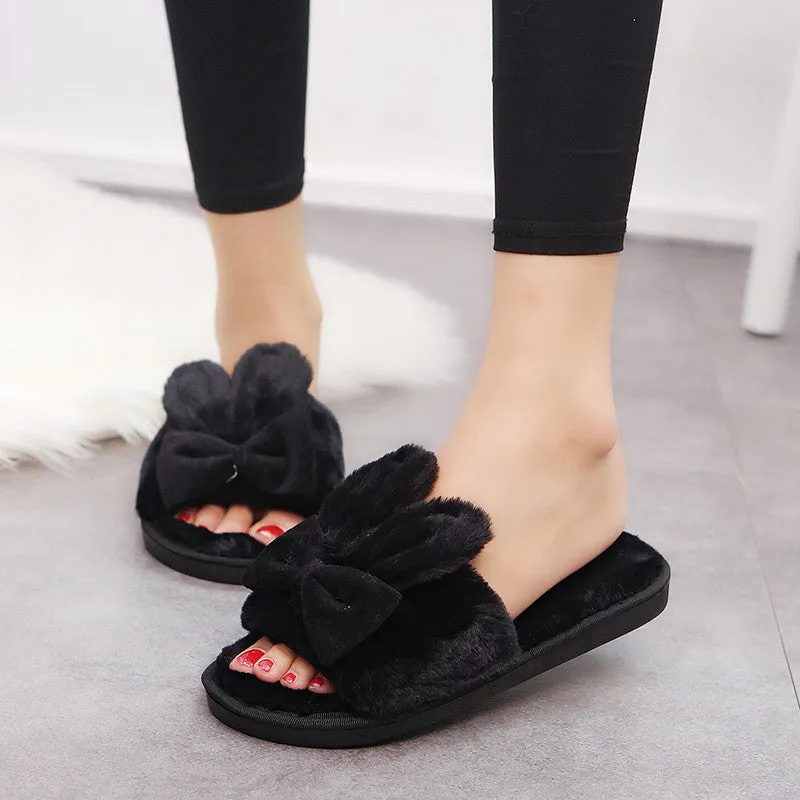 Furry House Slippers