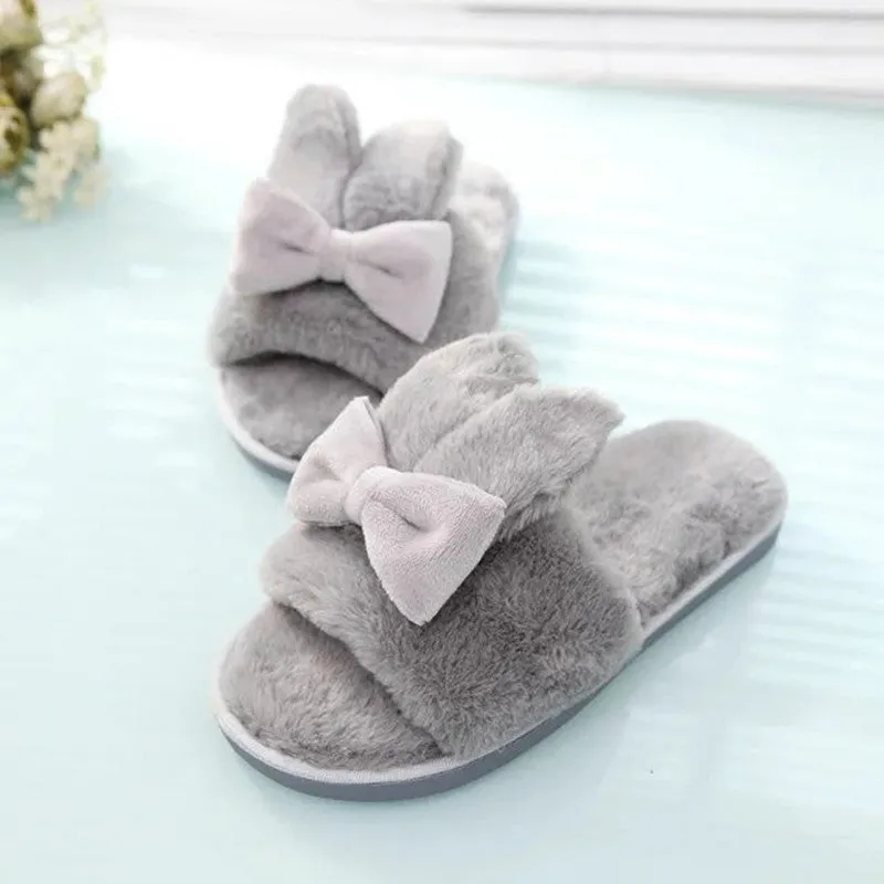 Furry House Slippers