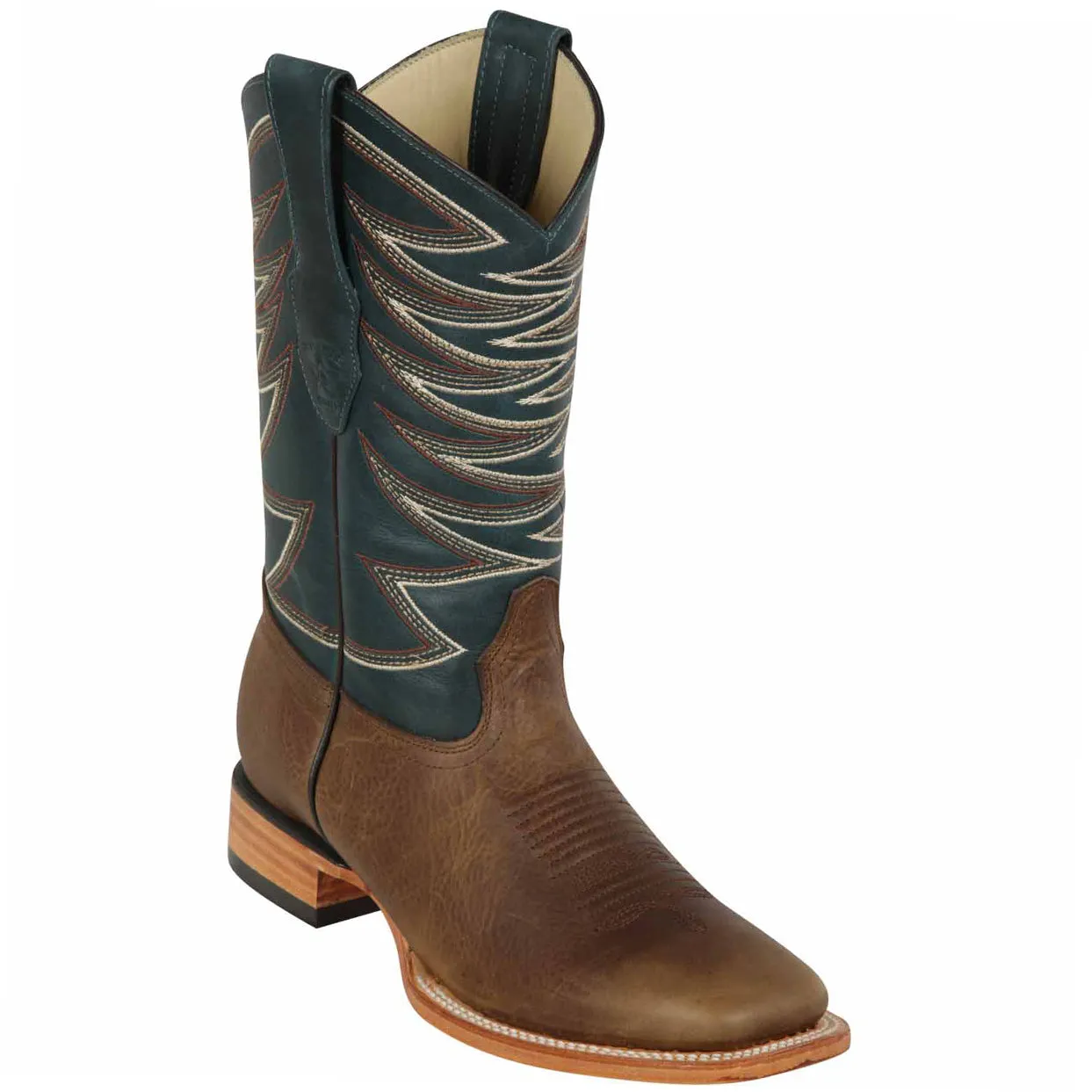 Honey Square Toe Cowboy Boots