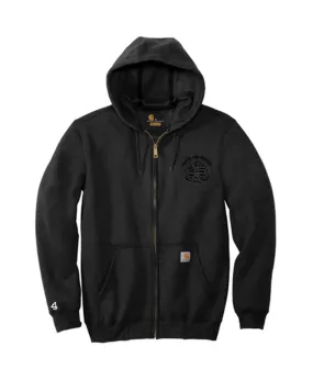 Hooks for Heroes Full-Zip Carhartt Embroidered Sweatshirt