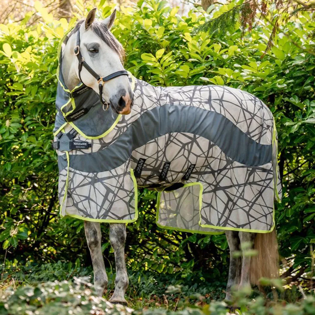 Amigo Camo Lime Fly Sheet by Horseware Ireland.