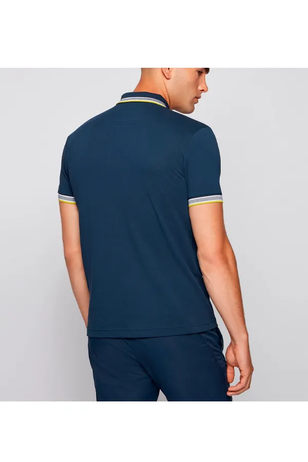 Hugo Boss Navy Blue Paddy Polo