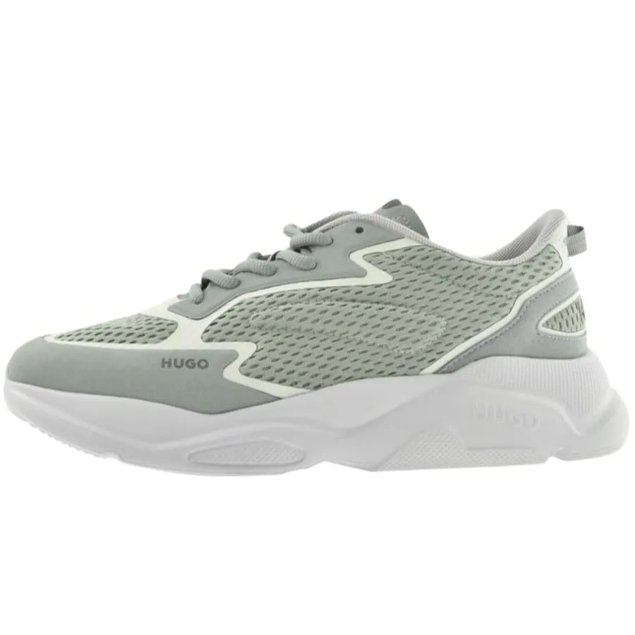 HUGO Leon Runn Trainers Green