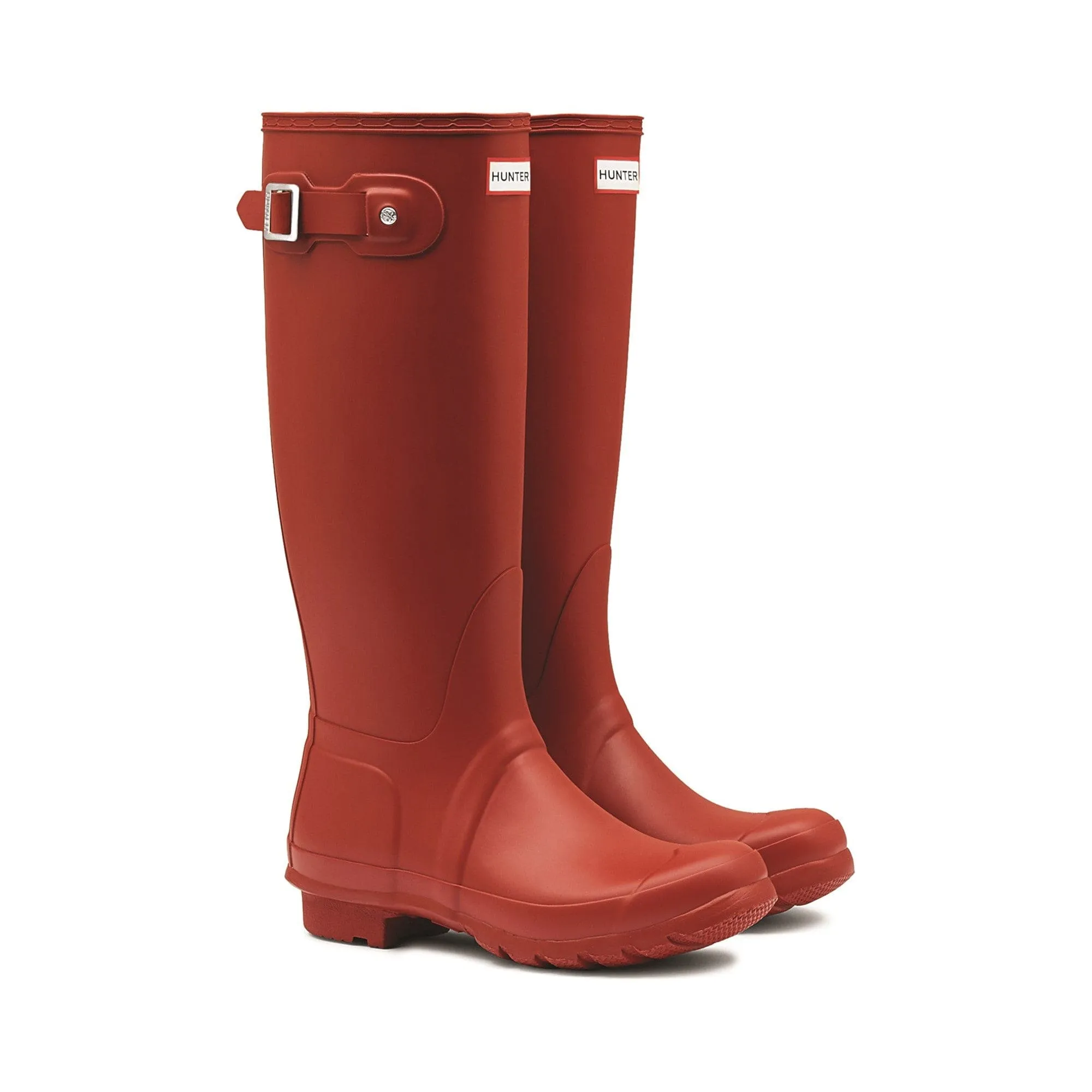 Hunter Original Tall Womens Wellington Boots - Military Red