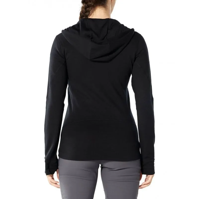 Women's Merino Wool Quantum II Long Sleeve Zip Hood Jacket