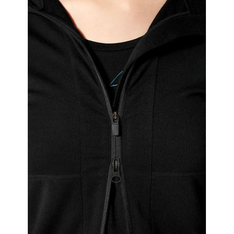 Women's Merino Wool Quantum II Long Sleeve Zip Hood Jacket