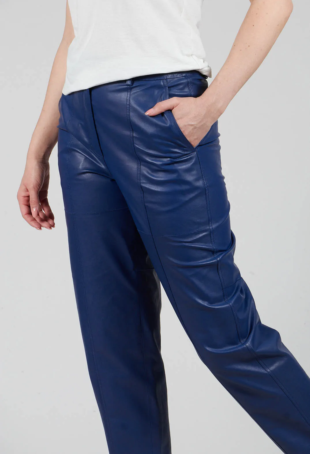 Ink Leather Trousers - Ago