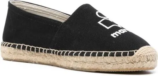 ISABEL MARANT Canae Logo espadrilles Black