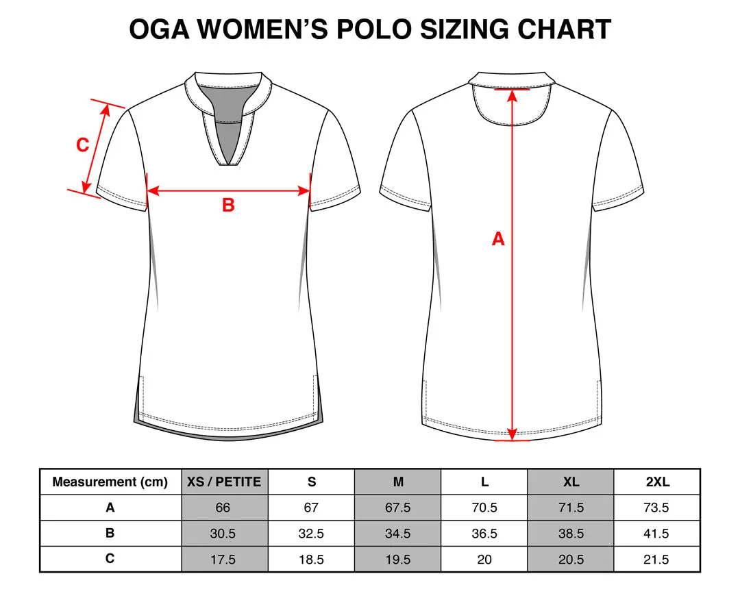 Island Coral Ladies Polo Shirt Makai Blue