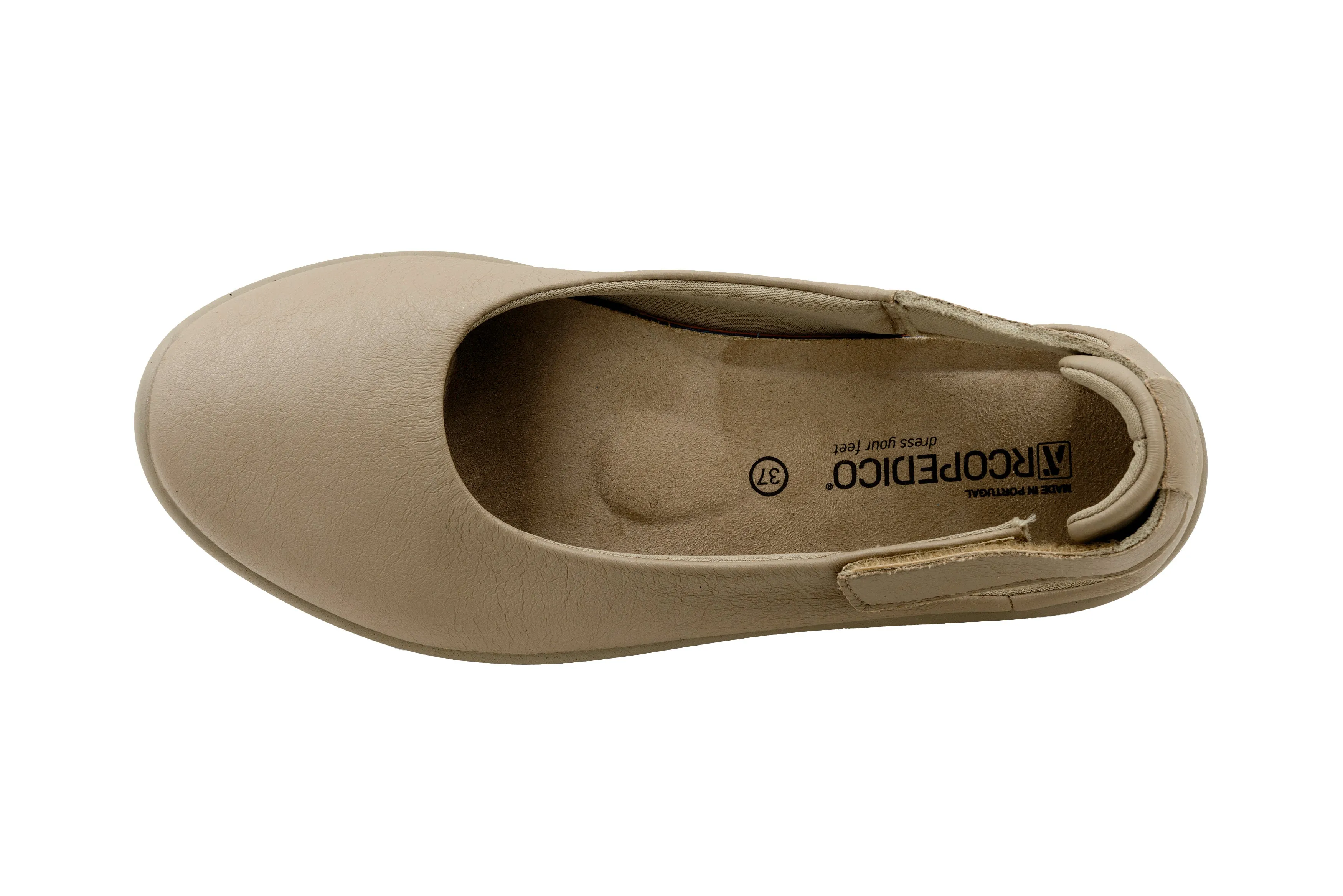  Jasmund Adjustable Ballet Flat in Taupe  