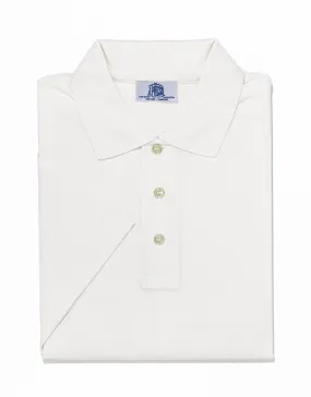 JERSEY POLO SHIRT - WHITE