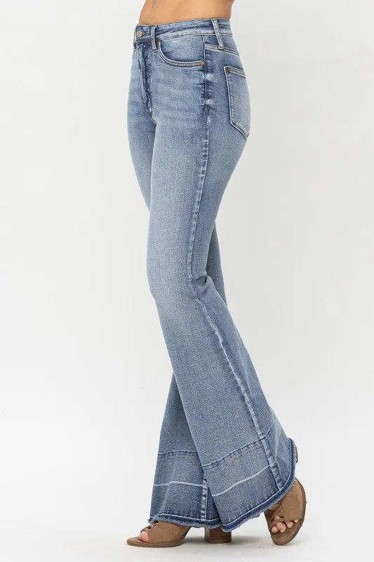 Judy Blue Tummy Control Jeans with Release Hem.