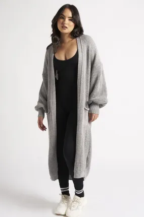 Urban Bliss Grey Longline Cardigan - Jumpers and Cardigans