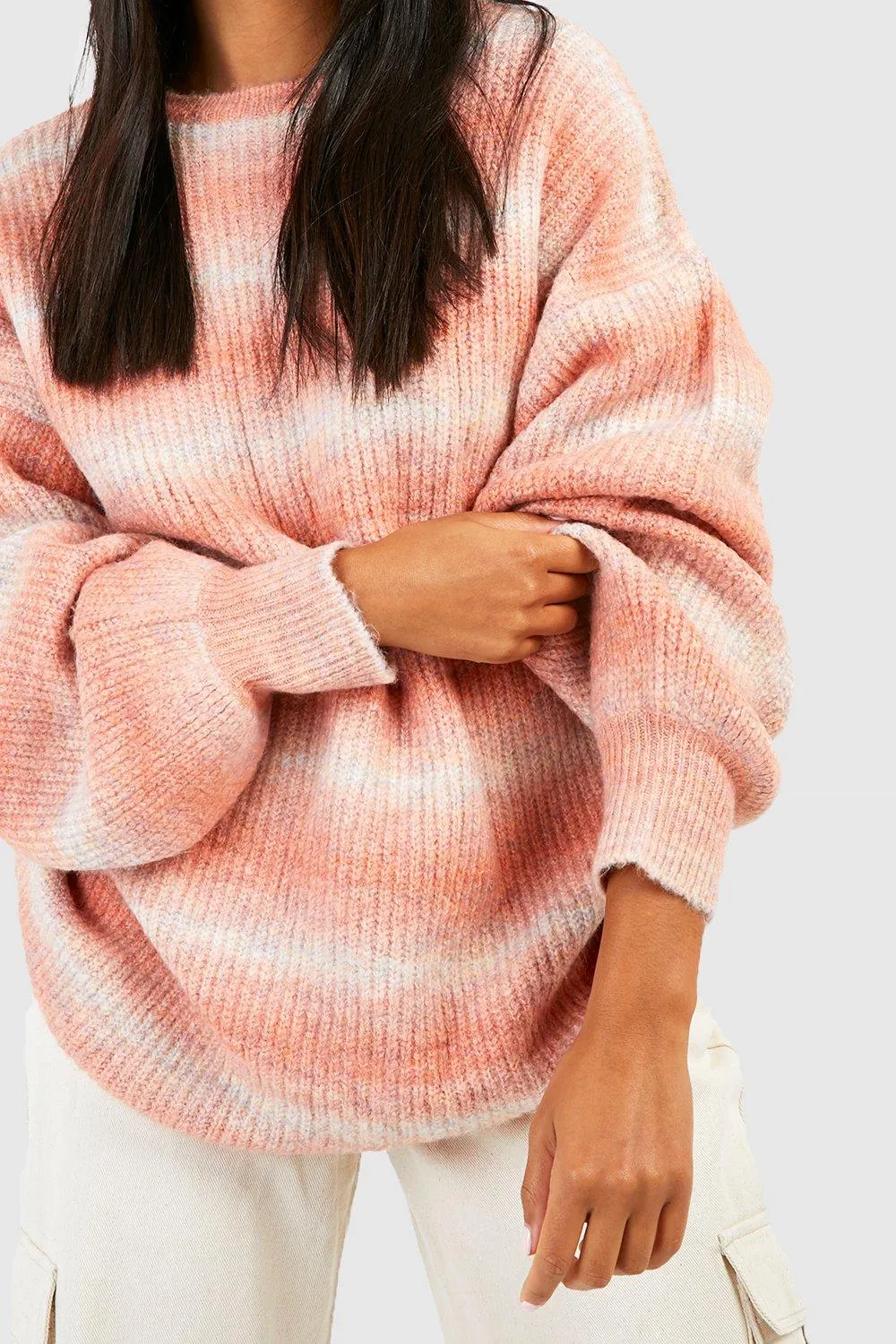 Jumpers & Cardigans | Ombre Oversized Jumper | boohoo