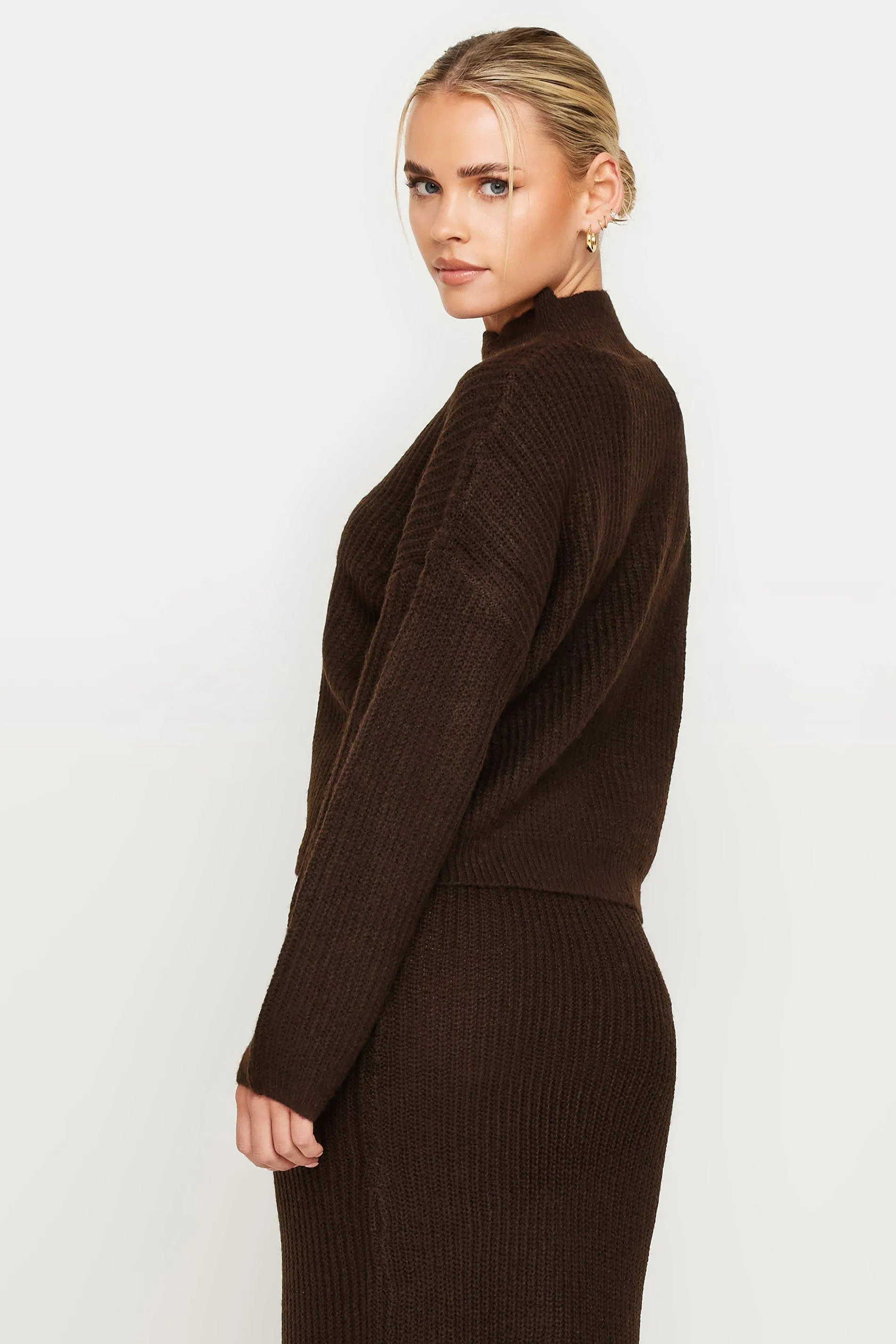 Petite Funnel Neck Jumper | PixieGirl | Women's Jumpers & Cardigans